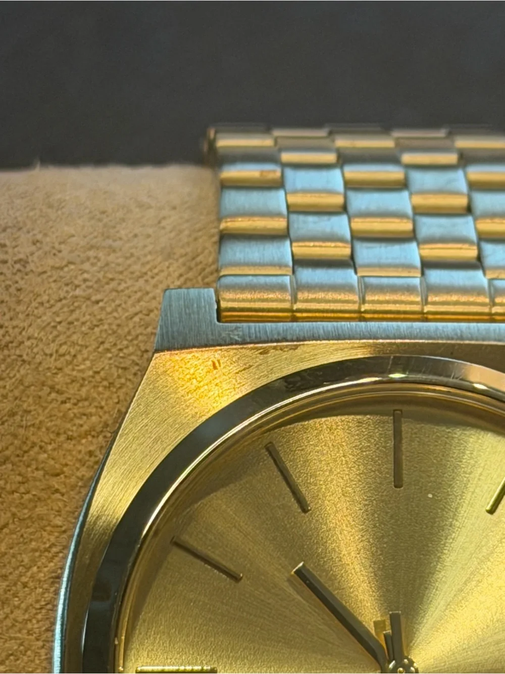 Nixon Gold-Tone Men's Bracelet Watch